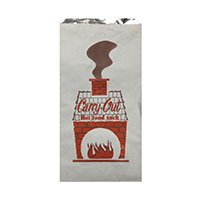 Foil Hot Food Bag 500 ct Half Gallon