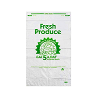 Produce Bag Clear 5-A-Day 11 mic