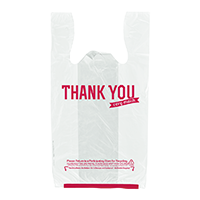 Thank You T-Shirt Bag White (hp811)