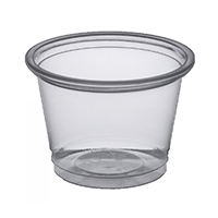 Portion Cup Clear