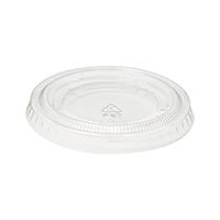 Lid for Portion Cup Clear