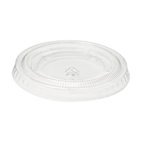 Lid for Portion Cup Clear