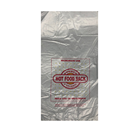 Hot Food Bag #8 Hi-Density Plastic