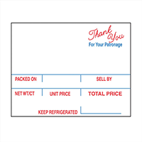 SP Scale Label Hobart SP-80-1500K