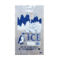 Ice Bag Plastic 12" x 22"