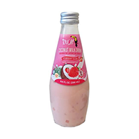 Toucan Coconut Milk with Nata de Coco Strawberry -