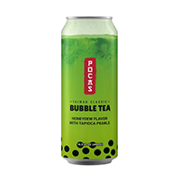 Pocas Bubble Tea Honeydew with Tapioca Pearls