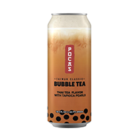 Pocas Bubble Tea Thai Tea with Tapioca Pearls-