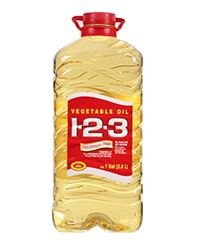 1-2-3 vegetable oil