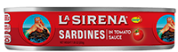 La Sirena Sardines Tomato Sauce Oval