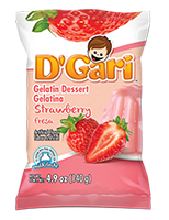 D'Gari Gelatin Strawberry Milk