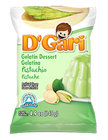 D'Gari Gelatin Pistachio Milk