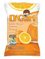 D'Gari Gelatin Orange Water