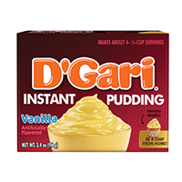 D'Gari Instant Vanilla Pudding