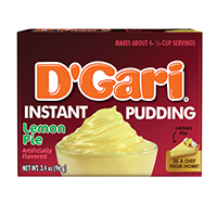 D'Gari Instant Lemon Pie Pudding