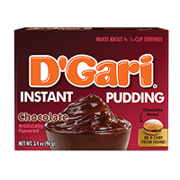 D'Gari Instant Chocolate Pudding