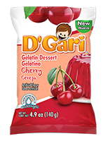 D'Gari Gelatin Cherry (Cereza)