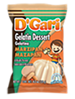 D'Gari Gelatin Marzipan (mazapan) Milk