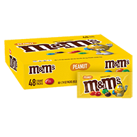 M & M Peanut Chocolate Pieces