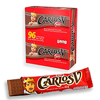 Carlos V Chocolate Bar (4x96ct)