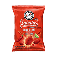 Sabritas Chile Lime Peanuts