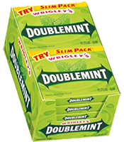 Wrigleys Gum Doublemint Green