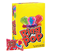 Ring Pops Fruit Hard Candy