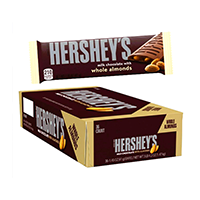 Hersheys Milk Chocolate W/Almonds