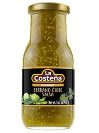 La Costeña  Serrano Chile Salsa Gourmet