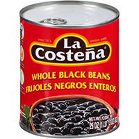 La Costeña Whole Black Beans