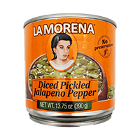 La Morena Diced Pickled Jalapeno Pepper