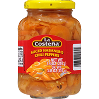 La Costeña Sliced Habanero Chilli Pepper