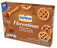 Gamesa Florentinas Dulce de Leche