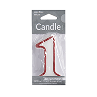 Numeral Birthday Candles 1