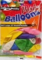 Balloon Metallic Assorted Colors