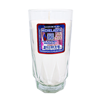 Solid White Micheladita Candle Cup