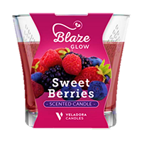 Blaze Sweet Berries Scented Candle