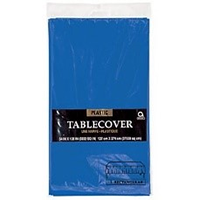 Plastic Table Cover Blue