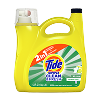 Tide Simply All in One Daybreak Fresh Liquid Detergent 89 loads HE