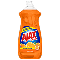 Ajax Dish Wash Liquid Orange