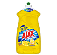 Ajax Dish Wash Soap Lemon