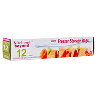 Zipper Bag Freezer 12 ct