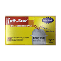 Tuff Bros Drawstring Trash Bags 45 ct