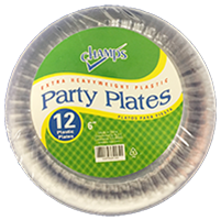 Champs Poly Styrene Plates 6" Clear