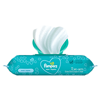 Pampers Baby Wipes Pop-Top Complete Clean