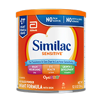 Similac sensitive infant formula powder