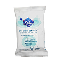 Saba Sensiti-V Wet Wipes