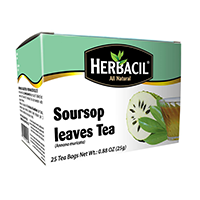 Herbacil Soursop Leaves & Mango Tea / Guanabana & Mango