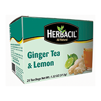 Herbacil Ginger & Lemon Tea / Jengibre & Limon