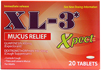 XL-3 Mucus Relief Xpect Wing Display